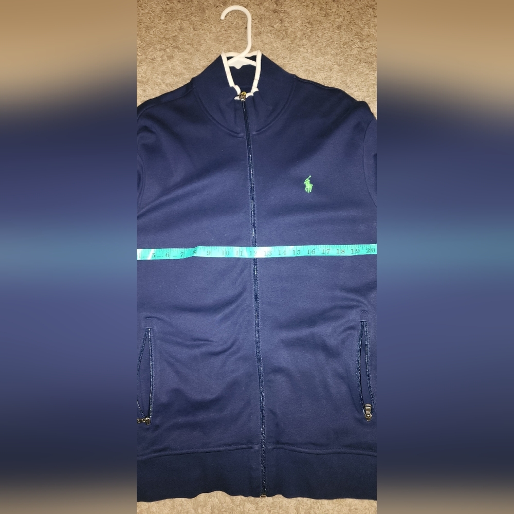 Ralph lauren mens large blue joggers jacket